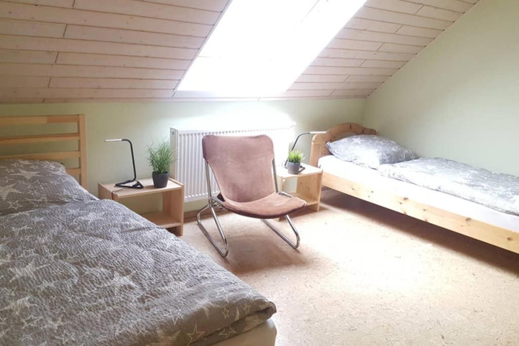Anna - Neue Ferienwohnung Mit Blick Ins Gruene Ober-Abtsteinach Exterior photo